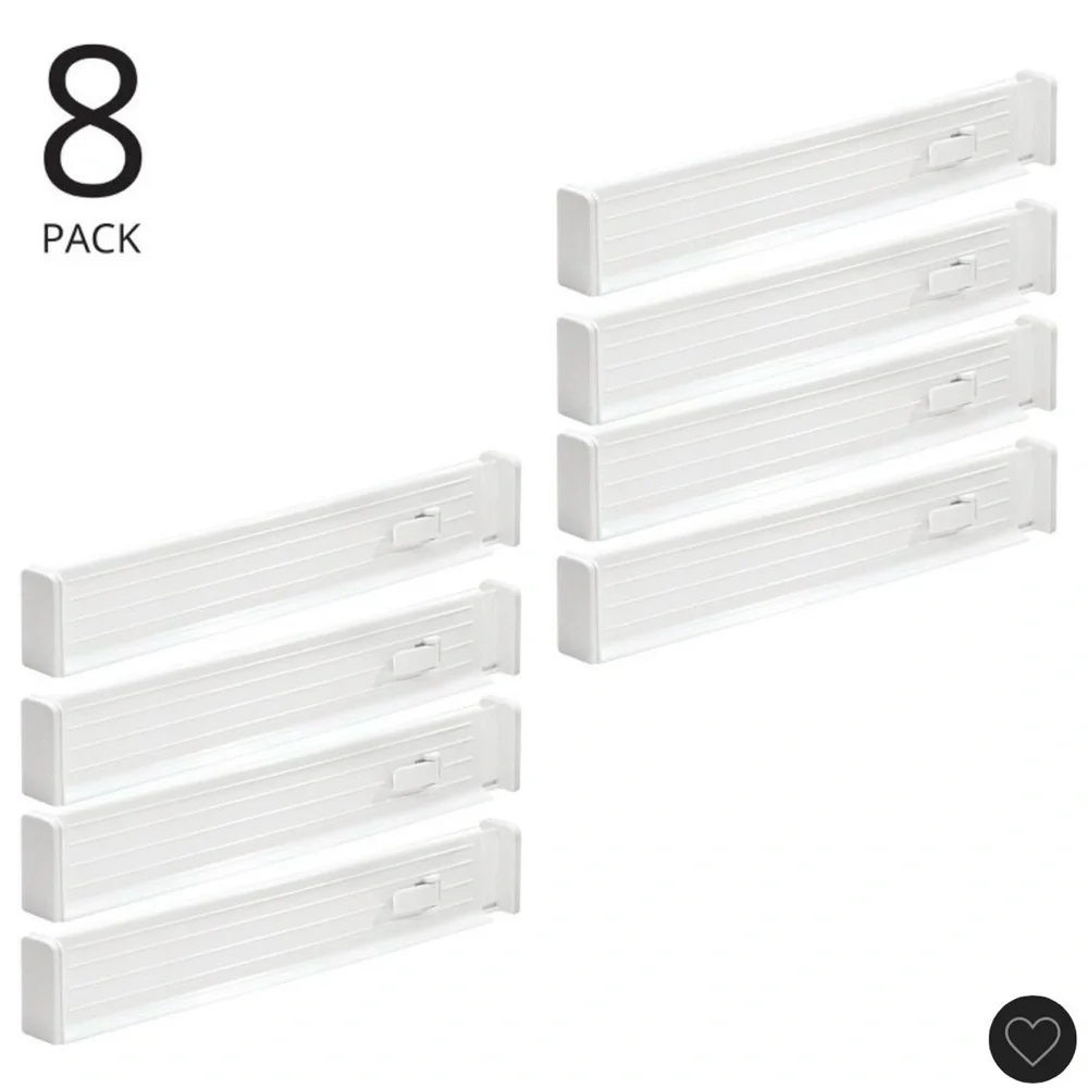 NWT M. Design expandable adjustable drawer divider foam ends
